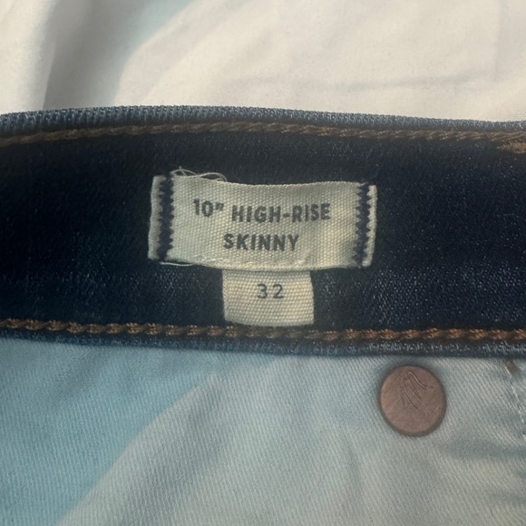 Madewell Women's 10” High Rise Skinny, Size 32/34 - Picture 4 of 8
